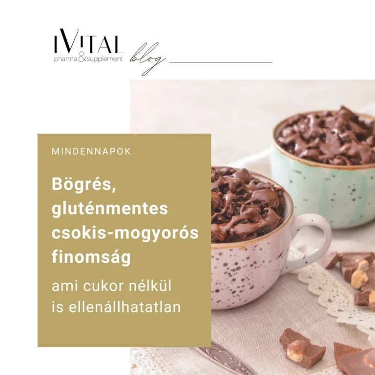 Bögrés, gluténmentes csokis-mogyorós finomság – cukor nélkül is ellenállhatatlan